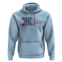 Pre-K Teacher Pennant US Flag Back to School Hoodie