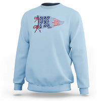 Pre-K Teacher Pennant US Flag Back to School Sweatshirt