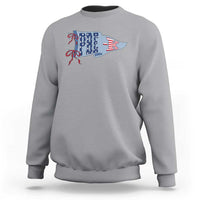 Pre-K Teacher Pennant US Flag Back to School Sweatshirt