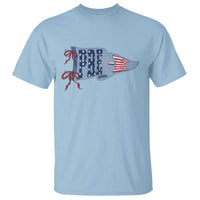 Pre-K Teacher Pennant US Flag Back to School T Shirt