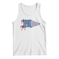 Pre-K Teacher Pennant US Flag Back to School Tank Top
