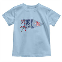 Pre-K Teacher Pennant US Flag Back to School Toddler T Shirt