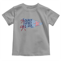 Pre-K Teacher Pennant US Flag Back to School Toddler T Shirt
