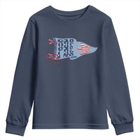 Pre-K Teacher Pennant US Flag Back to School Youth Sweatshirt