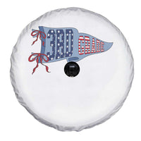 3rd Grade Teacher Pennant US Flag Back to School Spare Tire Cover