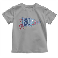 2nd Grade Teacher Pennant US Flag Back to School Toddler T Shirt
