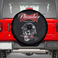 Plumber Plumbing Skull Spare Tire Cover King Of Trades - Wonder Print Shop