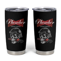 Plumber Plumbing Skull Tumbler Cup King Of Trades