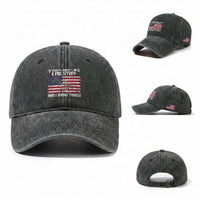 Patriotic Mechanic American Flag Car Repairman Washed Cotton Baseball Cap