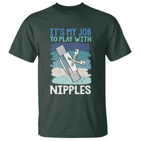 Funny Plumber Plumbing T Shirt It Is My Job To Play With Nipples - Wonder Print Shop