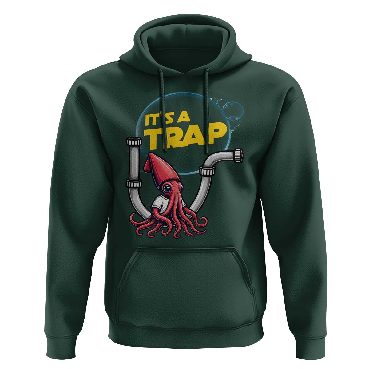 Funny Plumbing Plumber Hoodie It Is A Trap - Wonder Print Shop