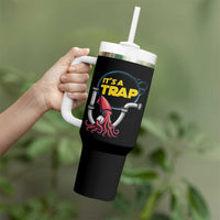 Funny Plumbing Plumber Tumbler With Handle It Is A Trap