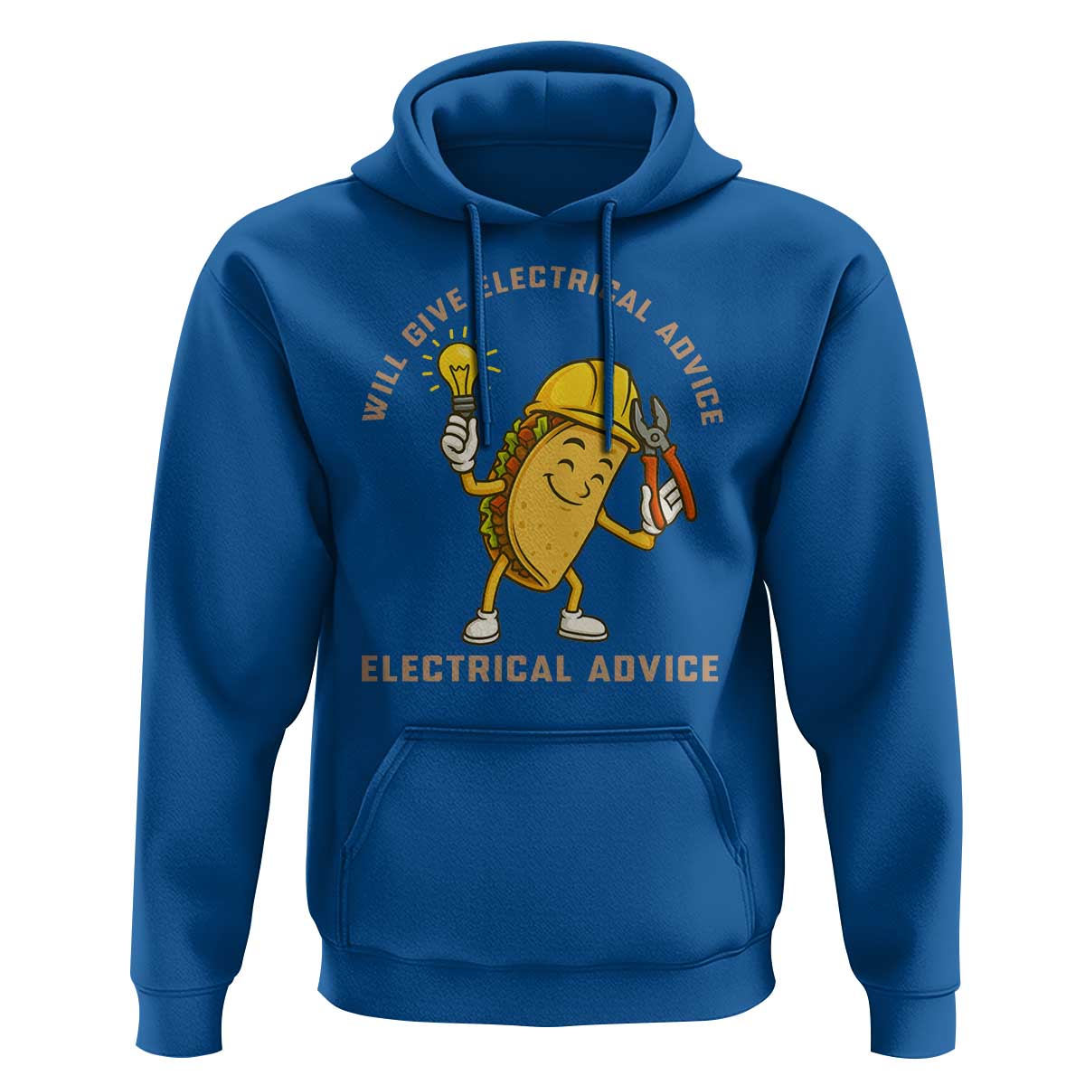 Funny Electrician Hoodie This Electrician Will Work For Tacos - Wonder Print Shop