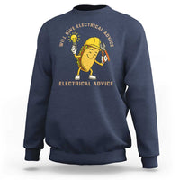Funny Electrician Sweatshirt This Electrician Will Work For Tacos - Wonder Print Shop