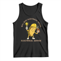 Funny Electrician Tank Top This Electrician Will Work For Tacos - Wonder Print Shop