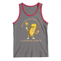 Funny Electrician Tank Top This Electrician Will Work For Tacos - Wonder Print Shop