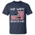 Funny Husband Sarcastic T Shirt American Flag My Wife Beats Me - Wonder Print Shop