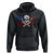 Skeleton Mechanic Hoodie American Flag Patriotic Car Repair - Wonder Print Shop