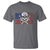 Skeleton Mechanic T Shirt American Flag Patriotic Car Repair - Wonder Print Shop