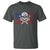 Skeleton Mechanic T Shirt American Flag Patriotic Car Repair - Wonder Print Shop