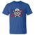Skeleton Mechanic T Shirt American Flag Patriotic Car Repair - Wonder Print Shop