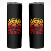 Funny Car Mechanic Skinny Tumbler I Cant I Have Plans In The Garage
