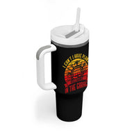 Funny Car Mechanic Tumbler With Handle I Cant I Have Plans In The Garage