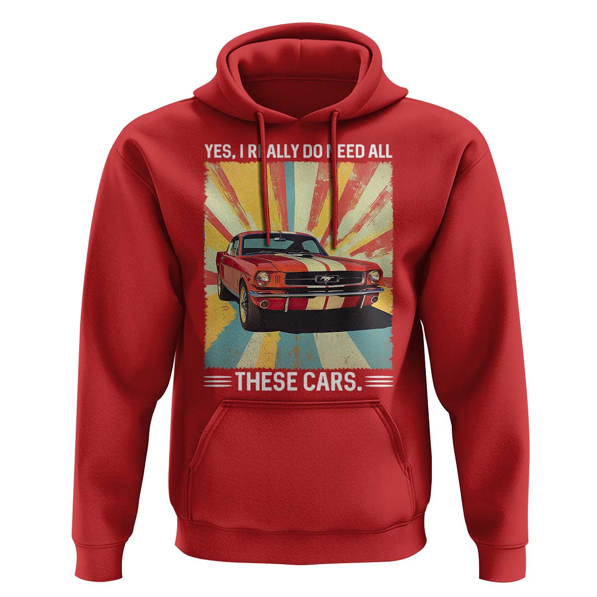 Funny Garage Mechanic Hoodie Yes I Really Do Need All These Cars - Wonder Print Shop