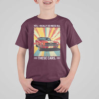 Funny Garage Mechanic T Shirt For Kid Yes I Really Do Need All These Cars - Wonder Print Shop