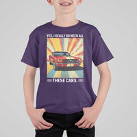 Funny Garage Mechanic T Shirt For Kid Yes I Really Do Need All These Cars - Wonder Print Shop
