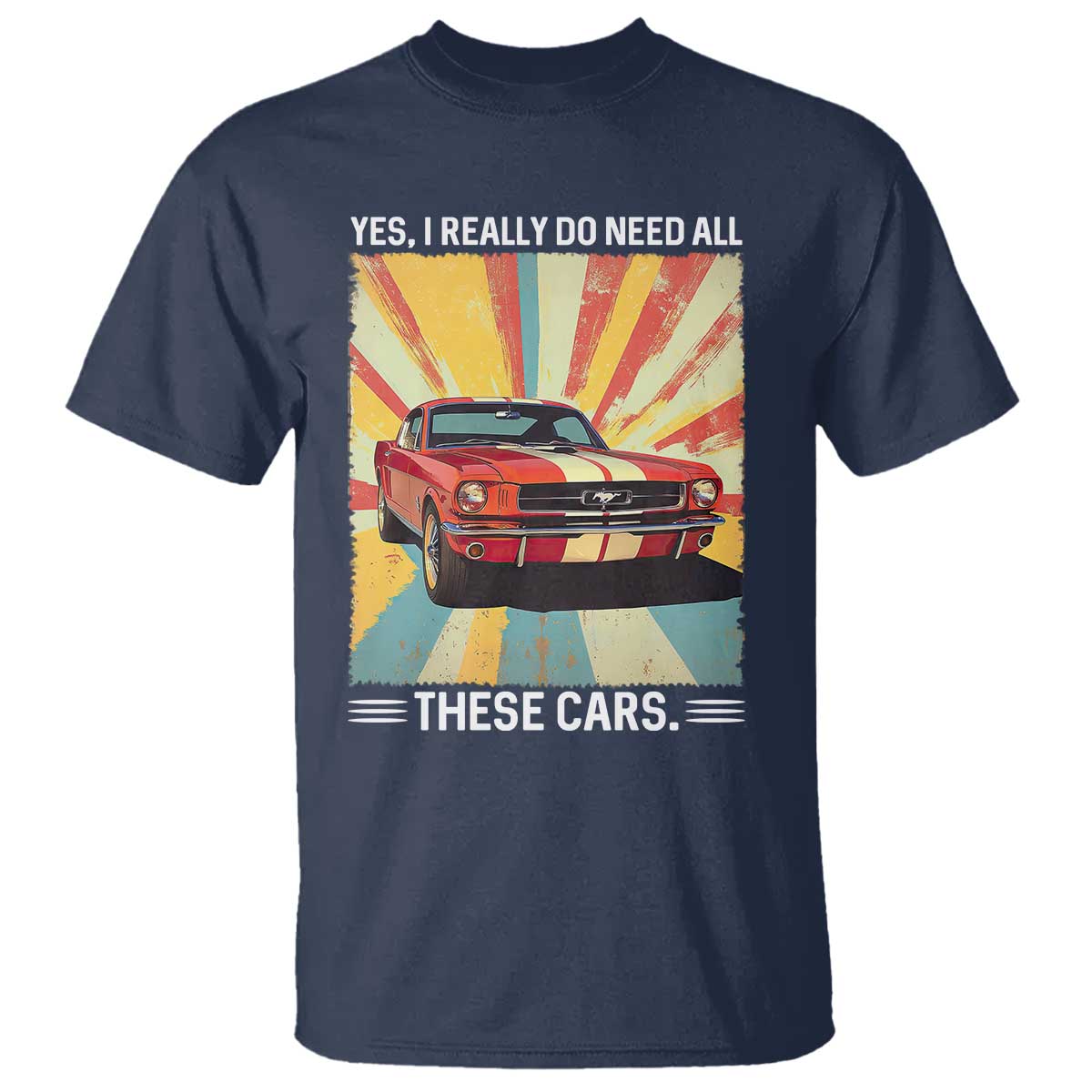 Funny Garage Mechanic T Shirt Yes I Really Do Need All These Cars - Wonder Print Shop