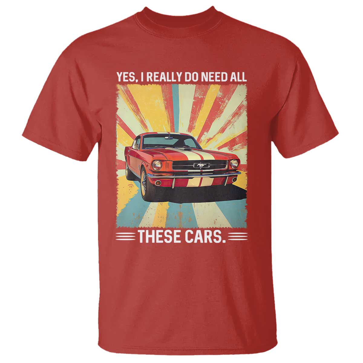 Funny Garage Mechanic T Shirt Yes I Really Do Need All These Cars - Wonder Print Shop