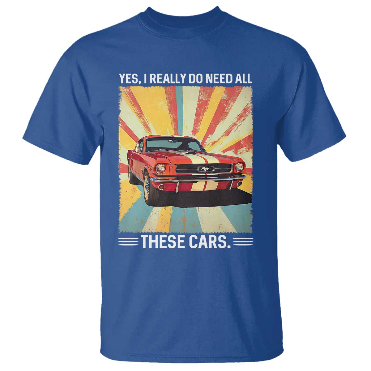 Funny Garage Mechanic T Shirt Yes I Really Do Need All These Cars - Wonder Print Shop