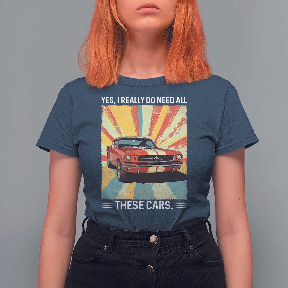 Funny Garage Mechanic T Shirt For Women Yes I Really Do Need All These Cars - Wonder Print Shop