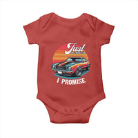 Funny Car Enthusiast Baby Onesie Just One More Car I Promise - Wonder Print Shop