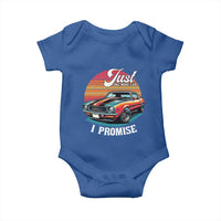 Funny Car Enthusiast Baby Onesie Just One More Car I Promise - Wonder Print Shop
