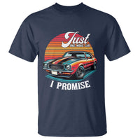 Funny Car Enthusiast T Shirt Just One More Car I Promise - Wonder Print Shop