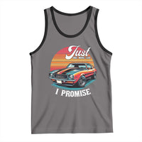 Funny Car Enthusiast Tank Top Just One More Car I Promise - Wonder Print Shop
