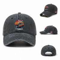 Funny Car Enthusiast Washed Cotton Baseball Cap Just One More Car I Promise