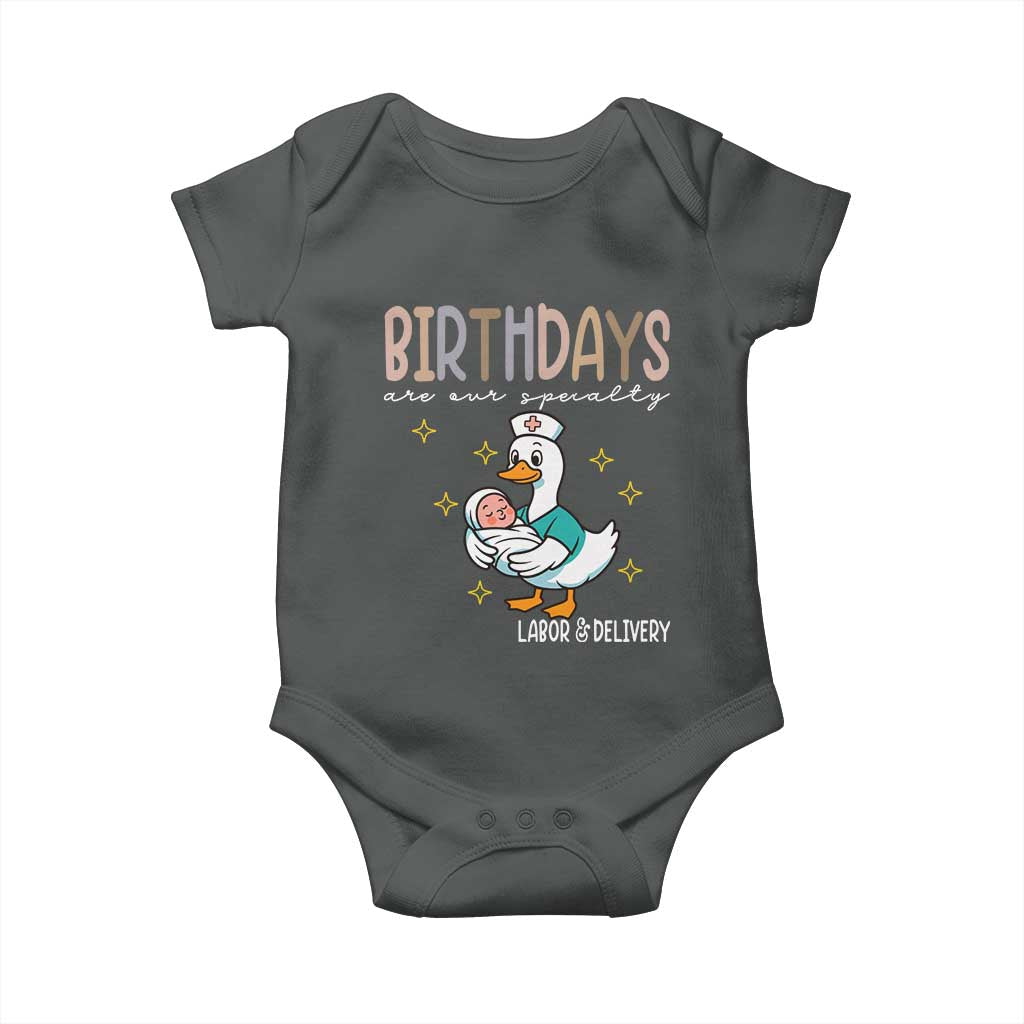 Labor And Delivery Nurse Baby Onesie Birthdays Are Our Specialty - Wonder Print Shop