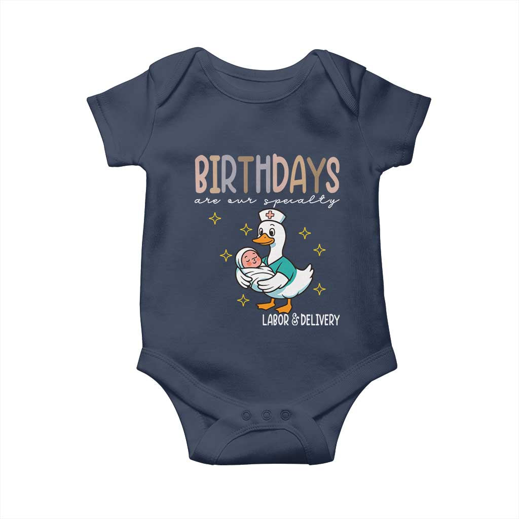 Labor And Delivery Nurse Baby Onesie Birthdays Are Our Specialty - Wonder Print Shop