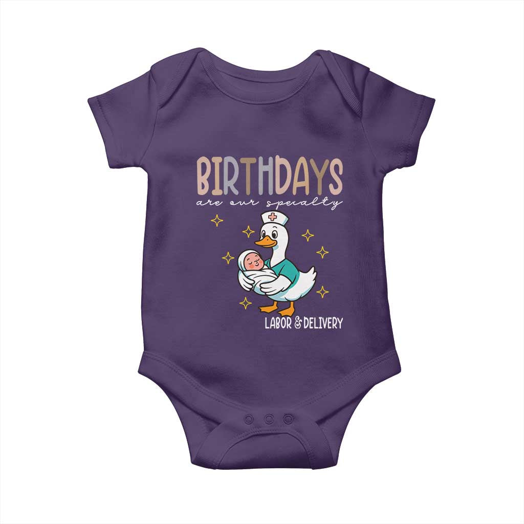 Labor And Delivery Nurse Baby Onesie Birthdays Are Our Specialty - Wonder Print Shop