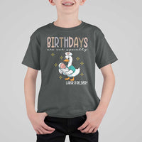 Labor And Delivery Nurse T Shirt For Kid Birthdays Are Our Specialty - Wonder Print Shop