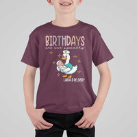 Labor And Delivery Nurse T Shirt For Kid Birthdays Are Our Specialty - Wonder Print Shop