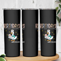 Labor And Delivery Nurse Skinny Tumbler Birthdays Are Our Specialty