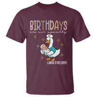 Labor And Delivery Nurse T Shirt Birthdays Are Our Specialty - Wonder Print Shop
