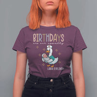 Labor And Delivery Nurse T Shirt For Women Birthdays Are Our Specialty - Wonder Print Shop