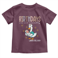 Labor And Delivery Nurse Toddler T Shirt Birthdays Are Our Specialty - Wonder Print Shop