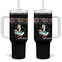 Labor And Delivery Nurse Tumbler With Handle Birthdays Are Our Specialty