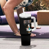 Labor And Delivery Nurse Tumbler With Handle Birthdays Are Our Specialty